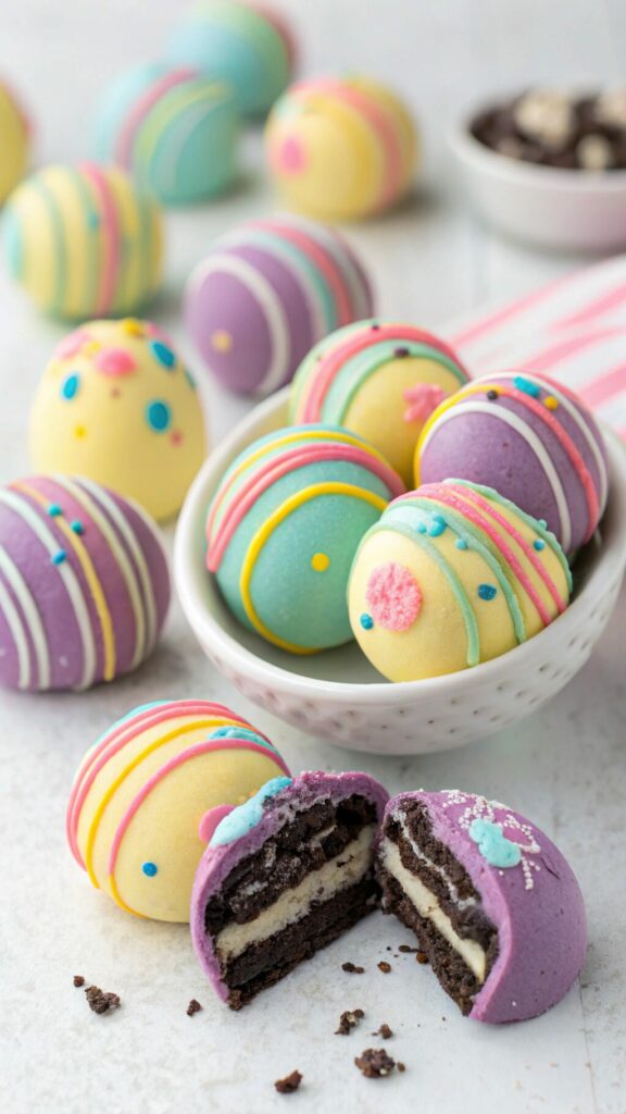 Delicious Easter Egg Oreo Cookie Balls Recipe | Luxury En Vogue