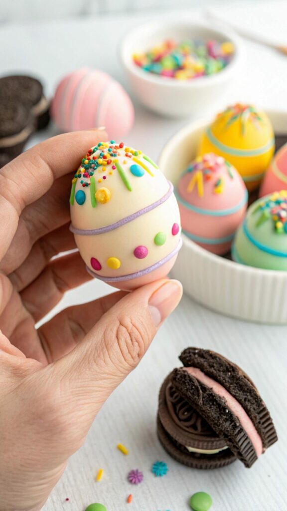 Delicious Easter Egg Oreo Cookie Balls Recipe | Luxury En Vogue