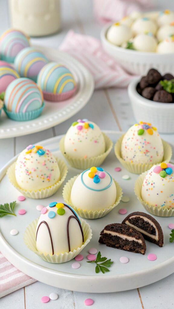 Delicious Easter Egg Oreo Cookie Balls Recipe | Luxury En Vogue