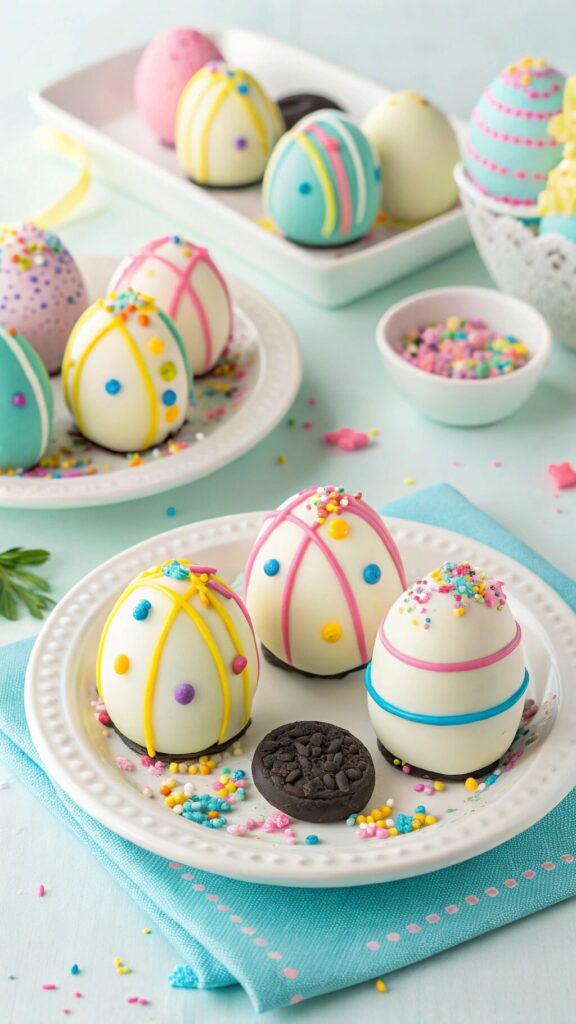 Delicious Easter Egg Oreo Cookie Balls Recipe | Luxury En Vogue