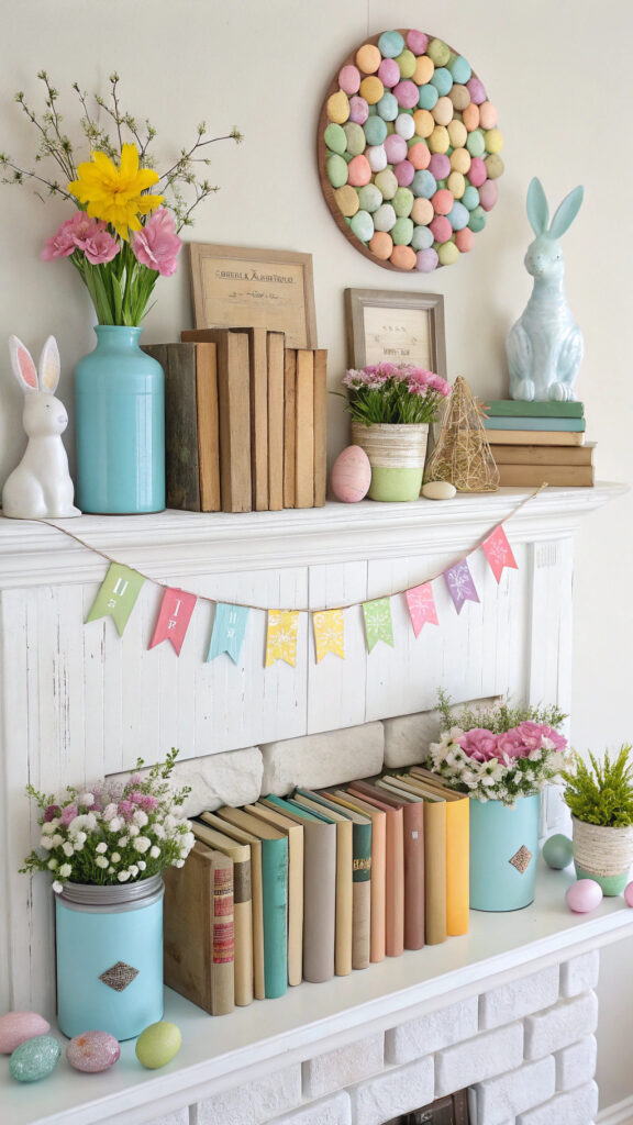 Brighten Your Home with These Spring Mantle Decor Ideas | Luxury En Vogue
