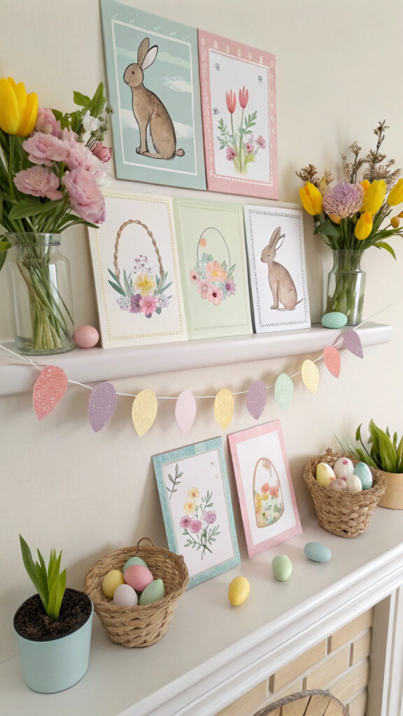 Brighten Your Home with These 25 Spring Mantle Decor Ideas | Luxury En Vogue