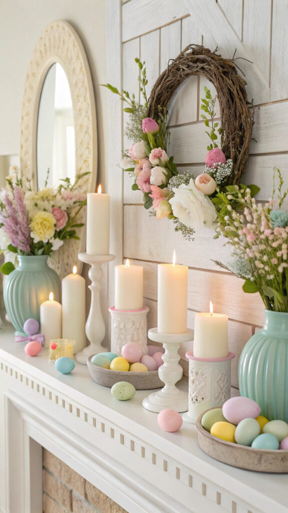 Brighten Your Home with These Spring Mantle Decor Ideas | Luxury En Vogue