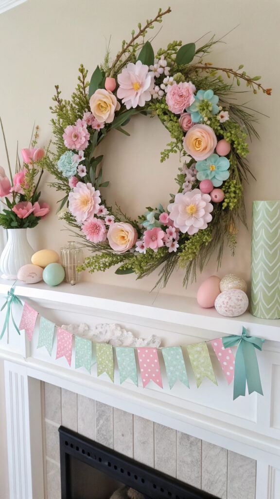Brighten Your Home with These 25 Spring Mantle Decor Ideas | Luxury En Vogue